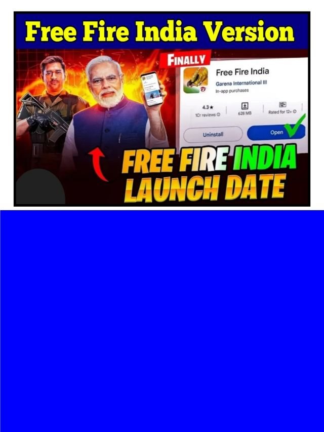 Free Fire India Version Released 2024