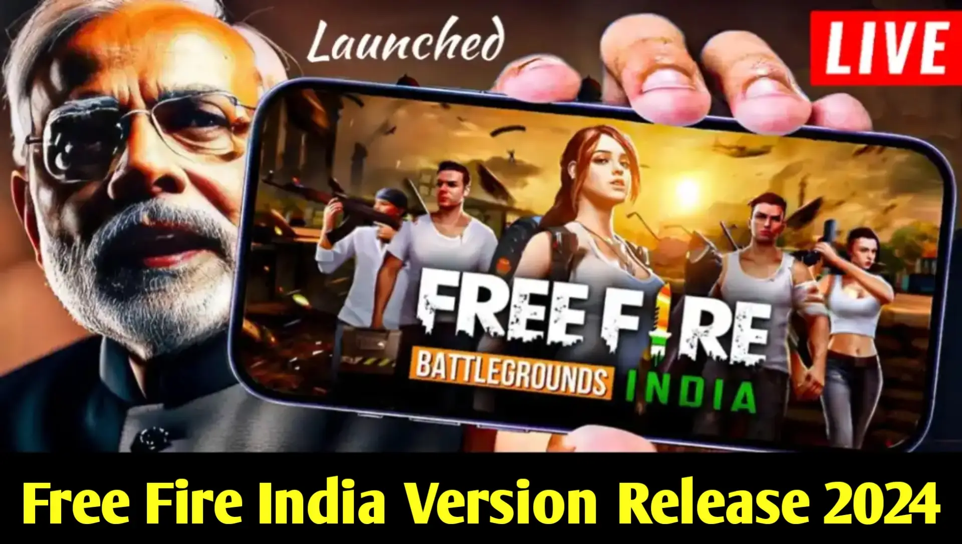Free Fire India Version Release 2024
