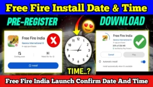 Free Fire India Launch Date 2024 Confirm Date And Time